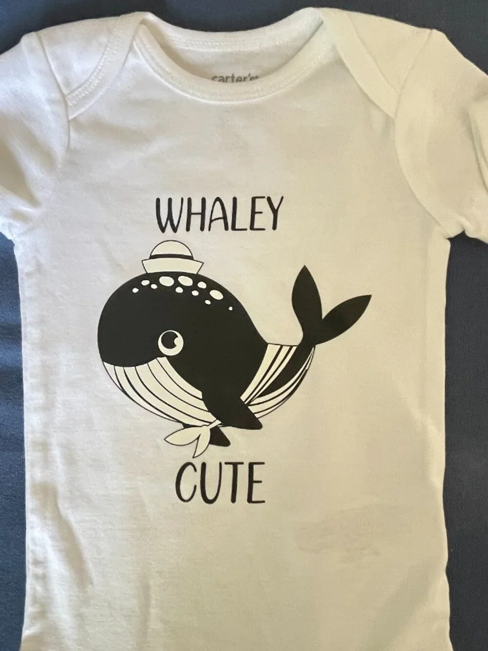 Set of 2 Baby Onesies-Beach Themed Baby Bodysuit-New-6M